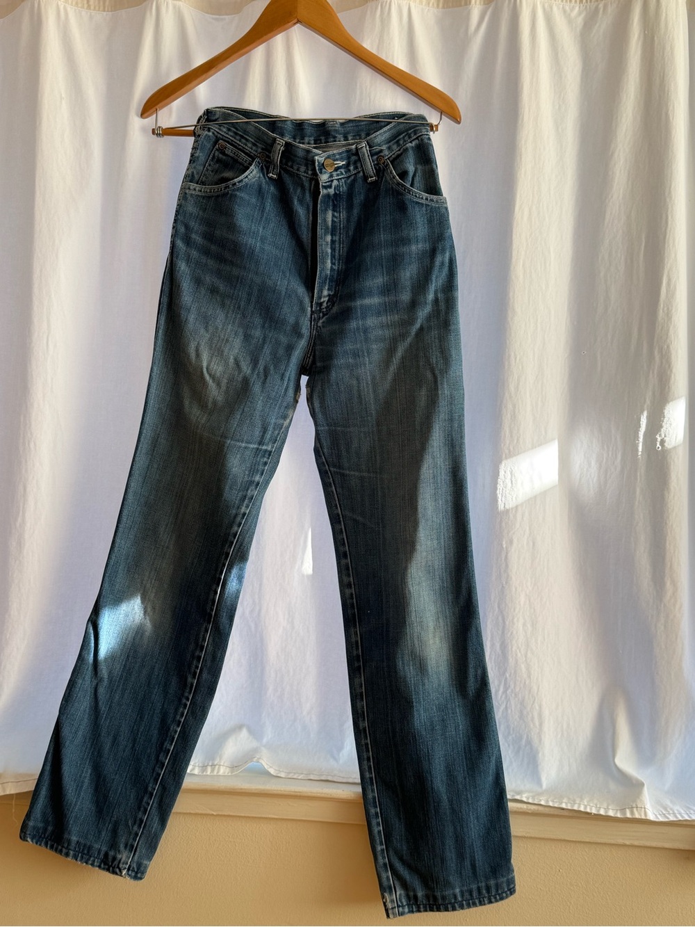 Vintage high waist wrangler Jeans 1970s/1980s w/ embellished back pockets
